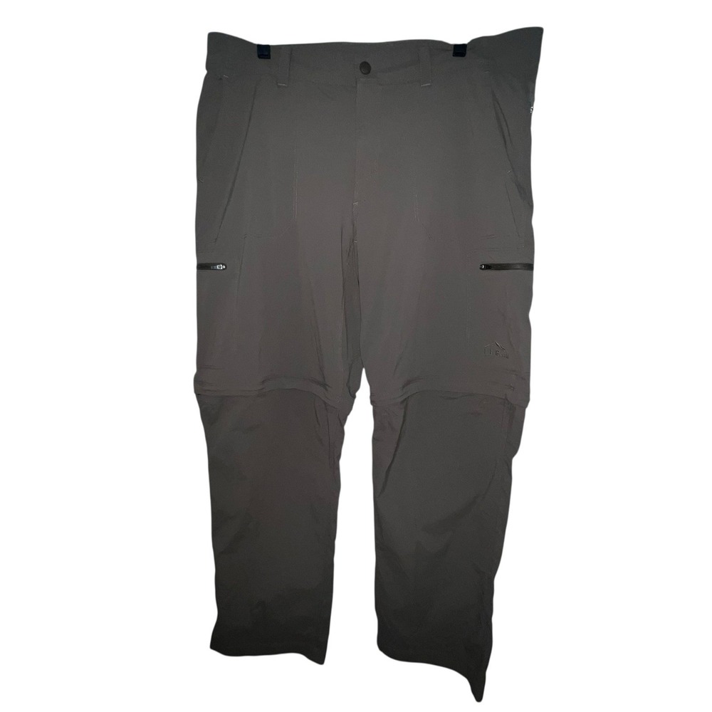 L.L. Bean Men's‎ Water-Resistant Cresta Hiking Zip-Off Pants Standard Fit 38x30